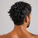E by Elegance Cream Styling Gel 75g – texture detail Haircut